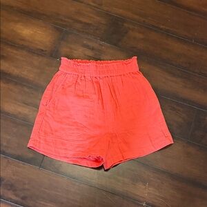 Women's Red Casual Shorts new